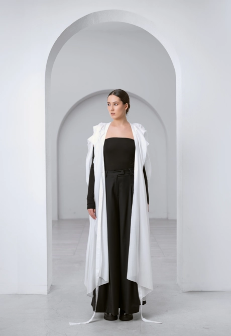 Блуза-кимоно длинная - фото 1